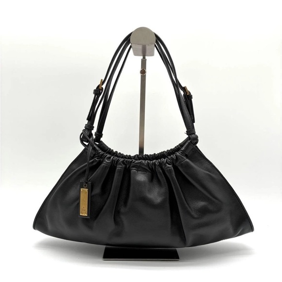 Gucci Tom Ford Black Leather Shoulder Bag - Picture 2 of 14